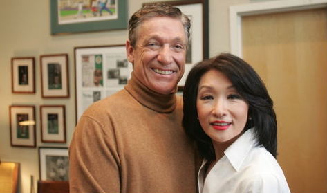 Connie Chung avec mari  